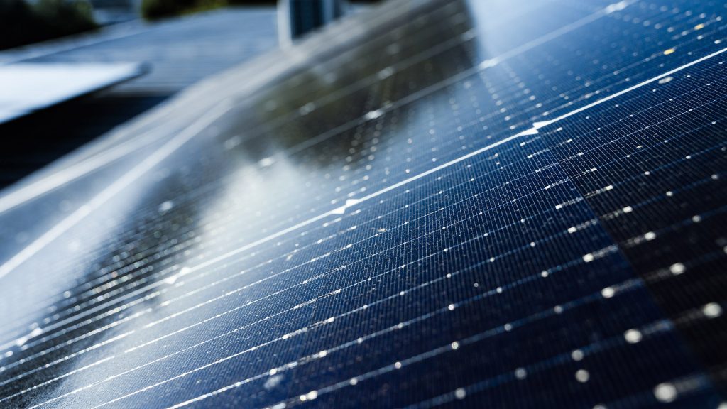 Solar panels on an apartment roof in Boroondara